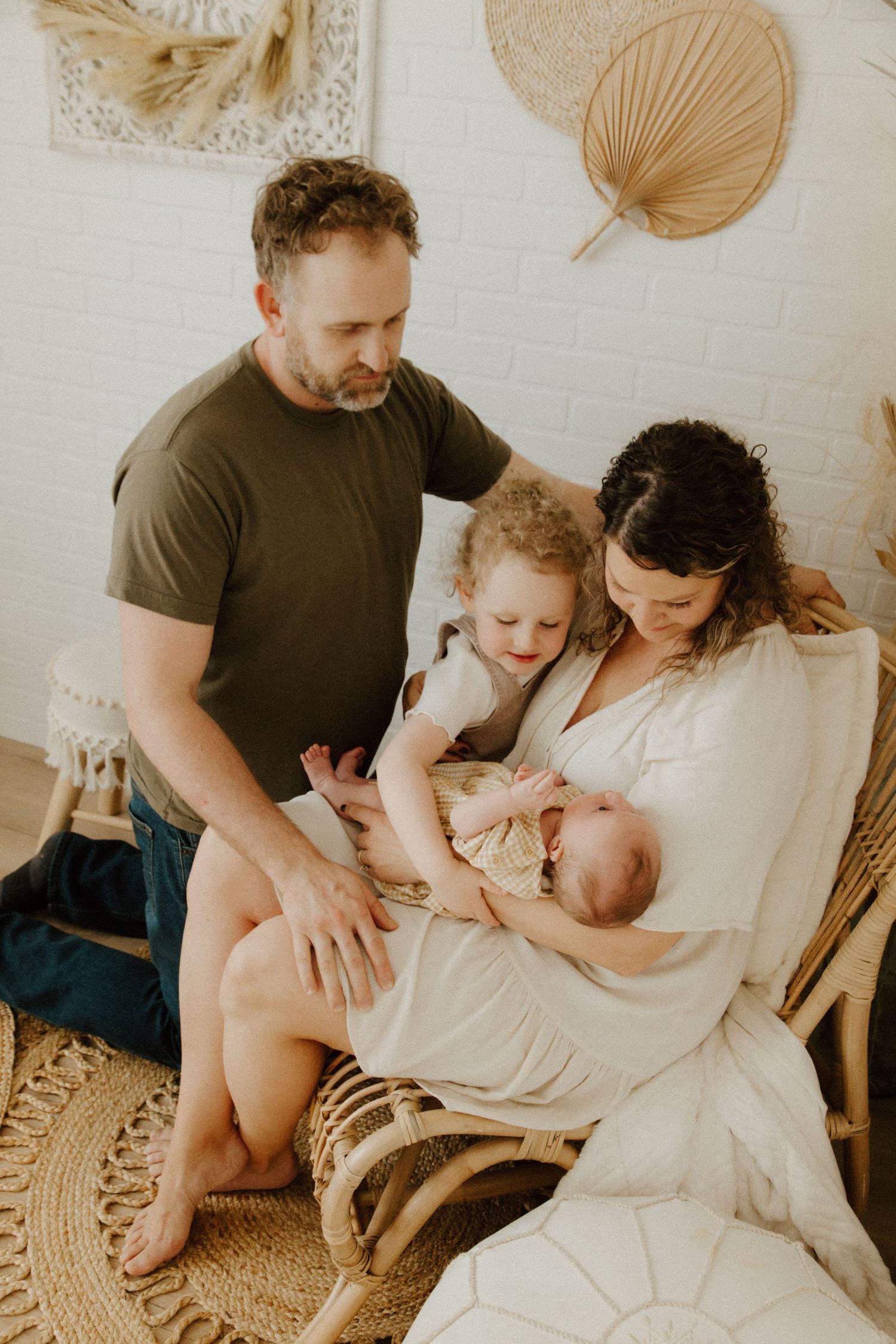 Lifestyle newborn photography
