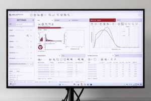 Specialist lab equipment photography | Photography of computer monitors