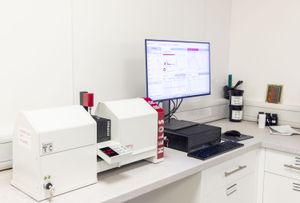 Specialist lab equipment photography including particle analyser and viscometer-05