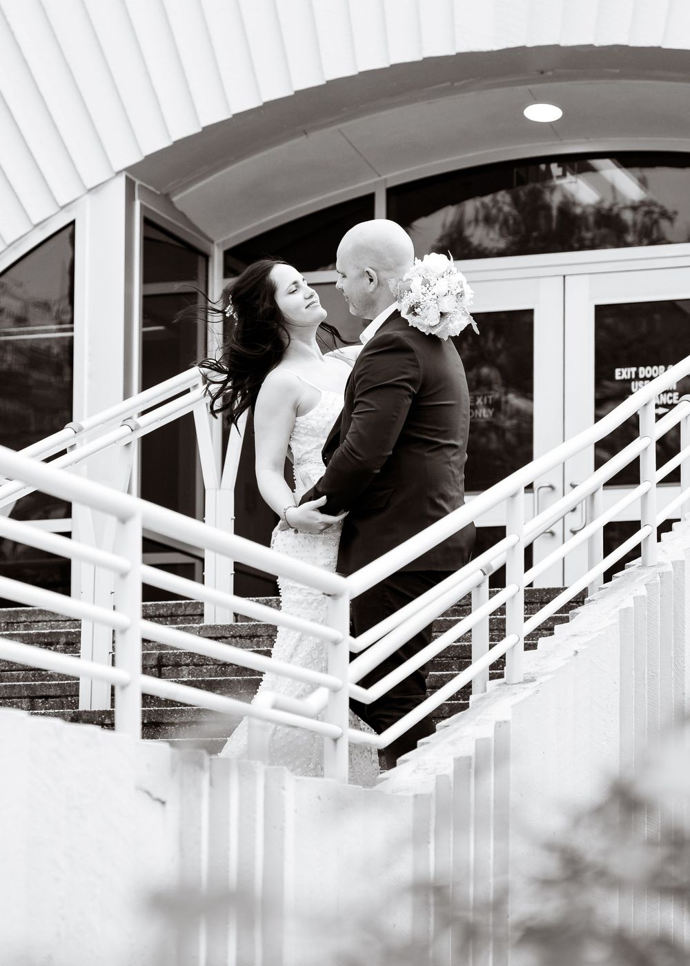 Downtown St Pete-Courthouse-Elopement photo session-BE Jazy Photography-St Pete Photographer-Elopement-Courthouse wedding-North Straub Park