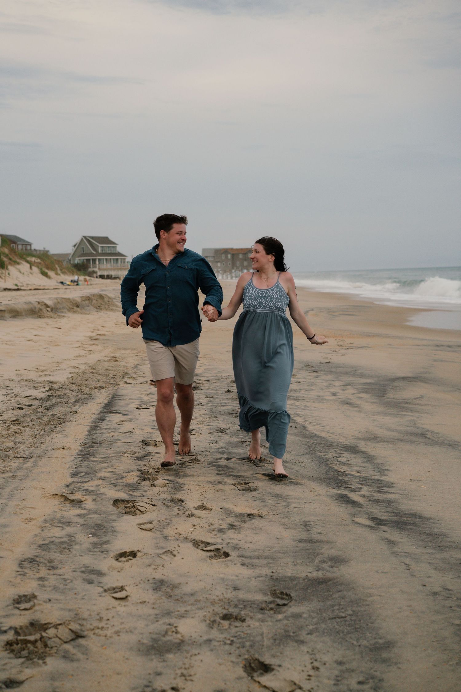 Beach elopement