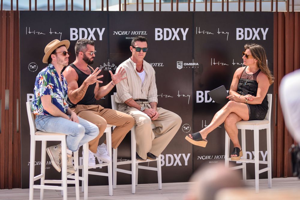 BDXY launch event at nobu ibiza bay with Luke Evans