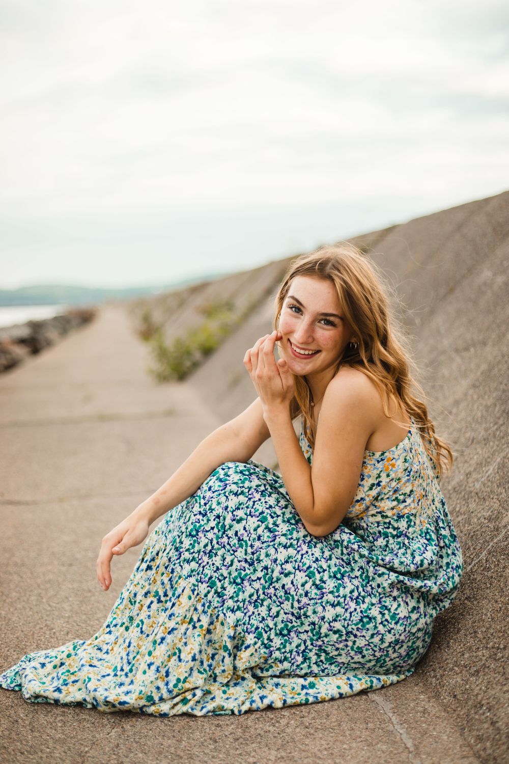 Breakwall, Marquette, Michigan Senior Photos