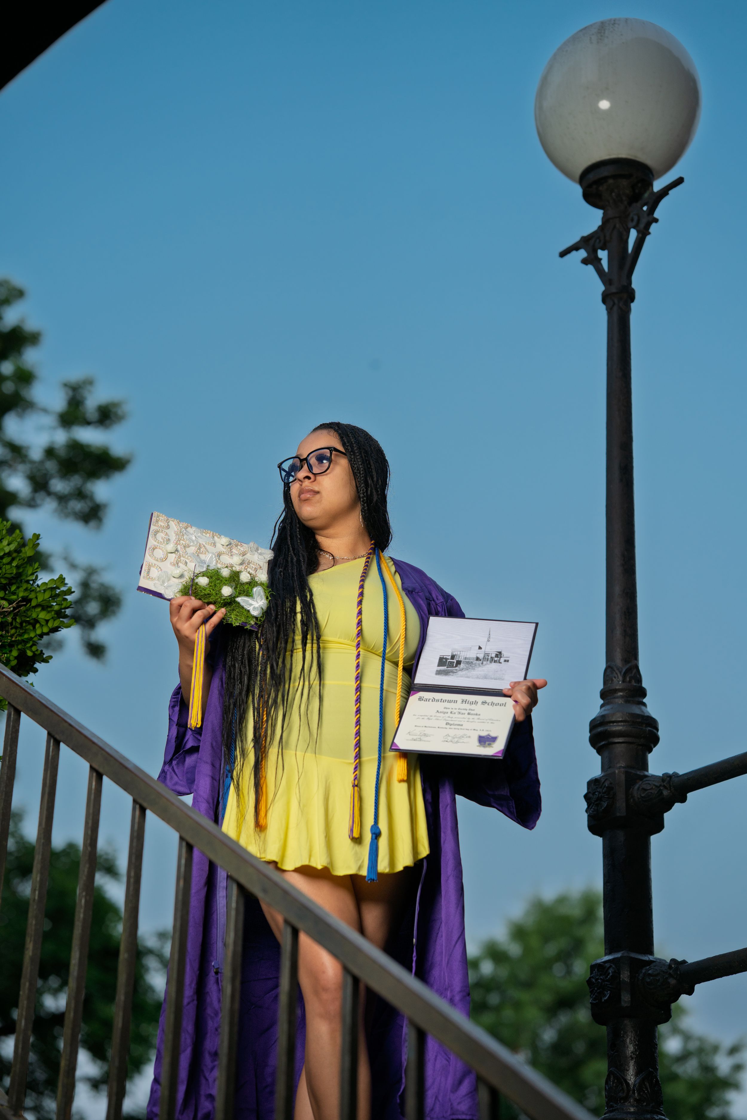 Graduation portrait