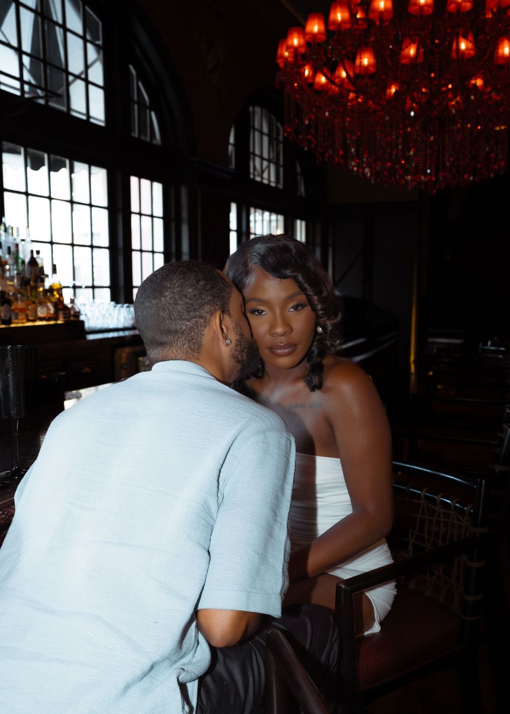 Engagement session at Grand Galvez Resort in Galveston, TX. flash photography, candid moments, lifestyle photography, engagement.