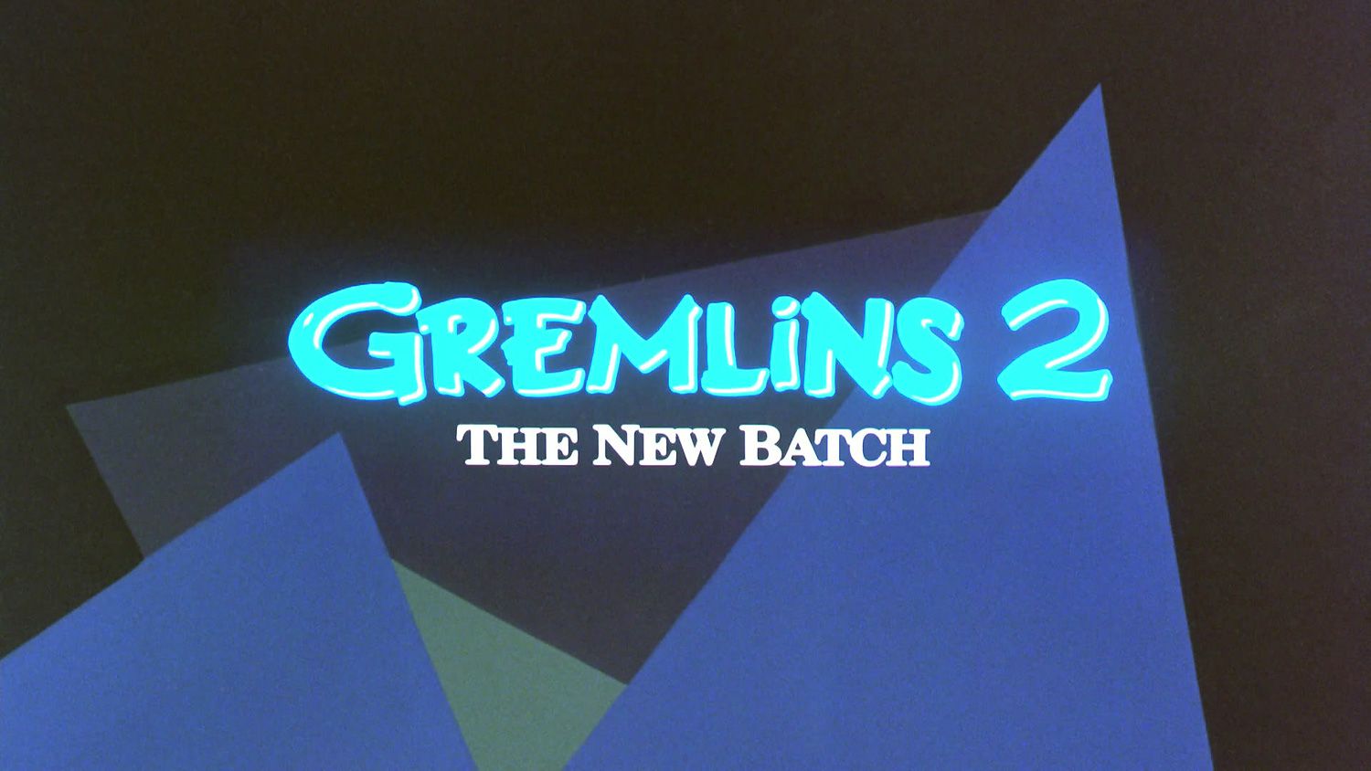 Gremlins 2 title screen