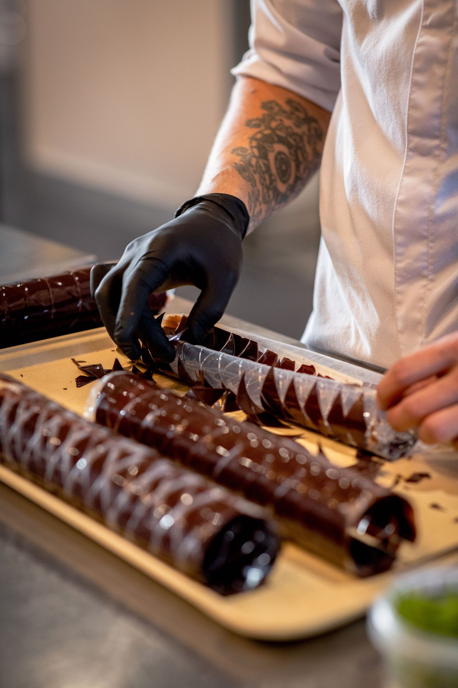 shooting photo culinaire pour marque suisse à Lausanne