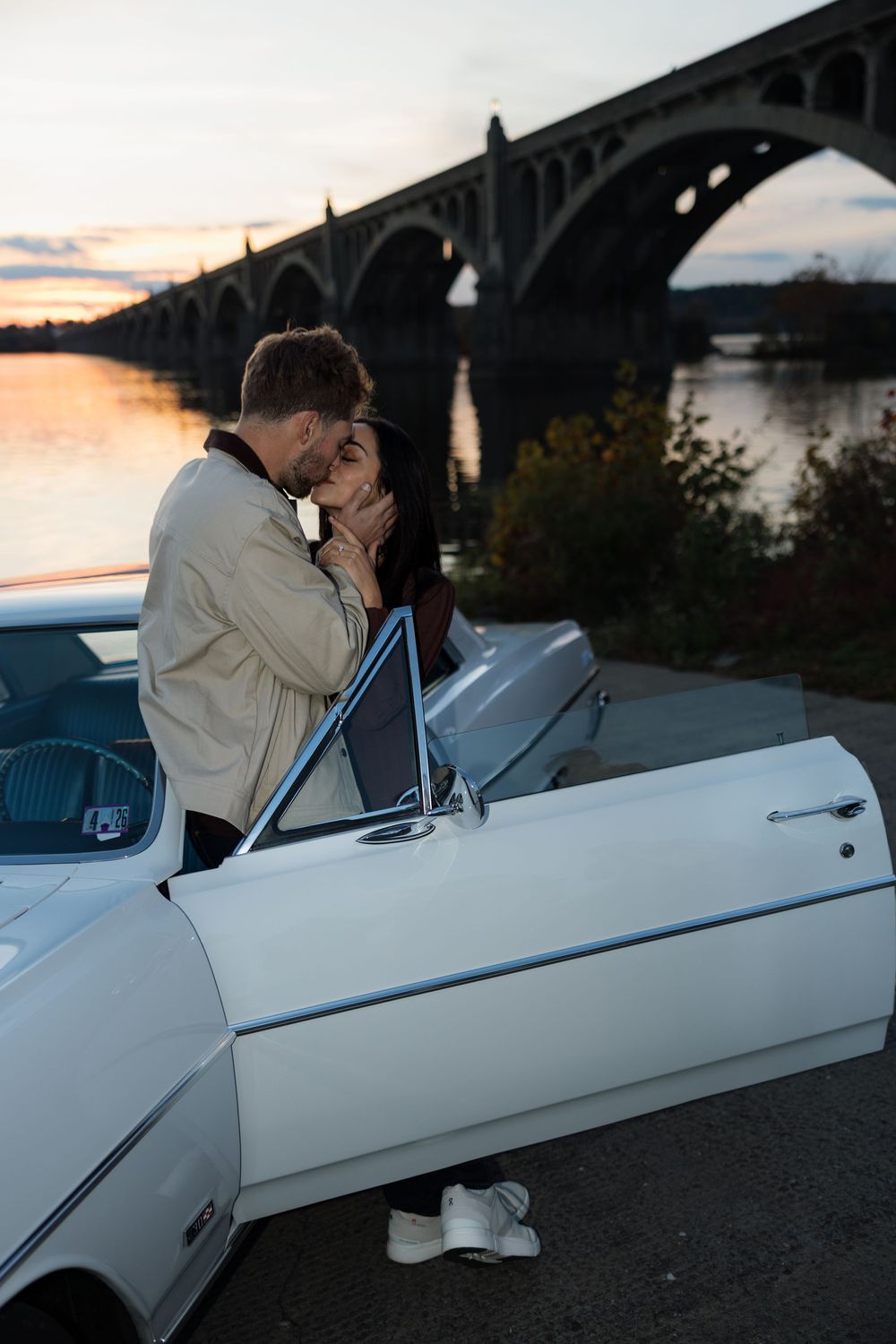 Riverside engagement