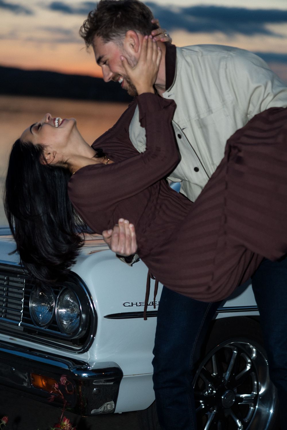 Riverside engagement