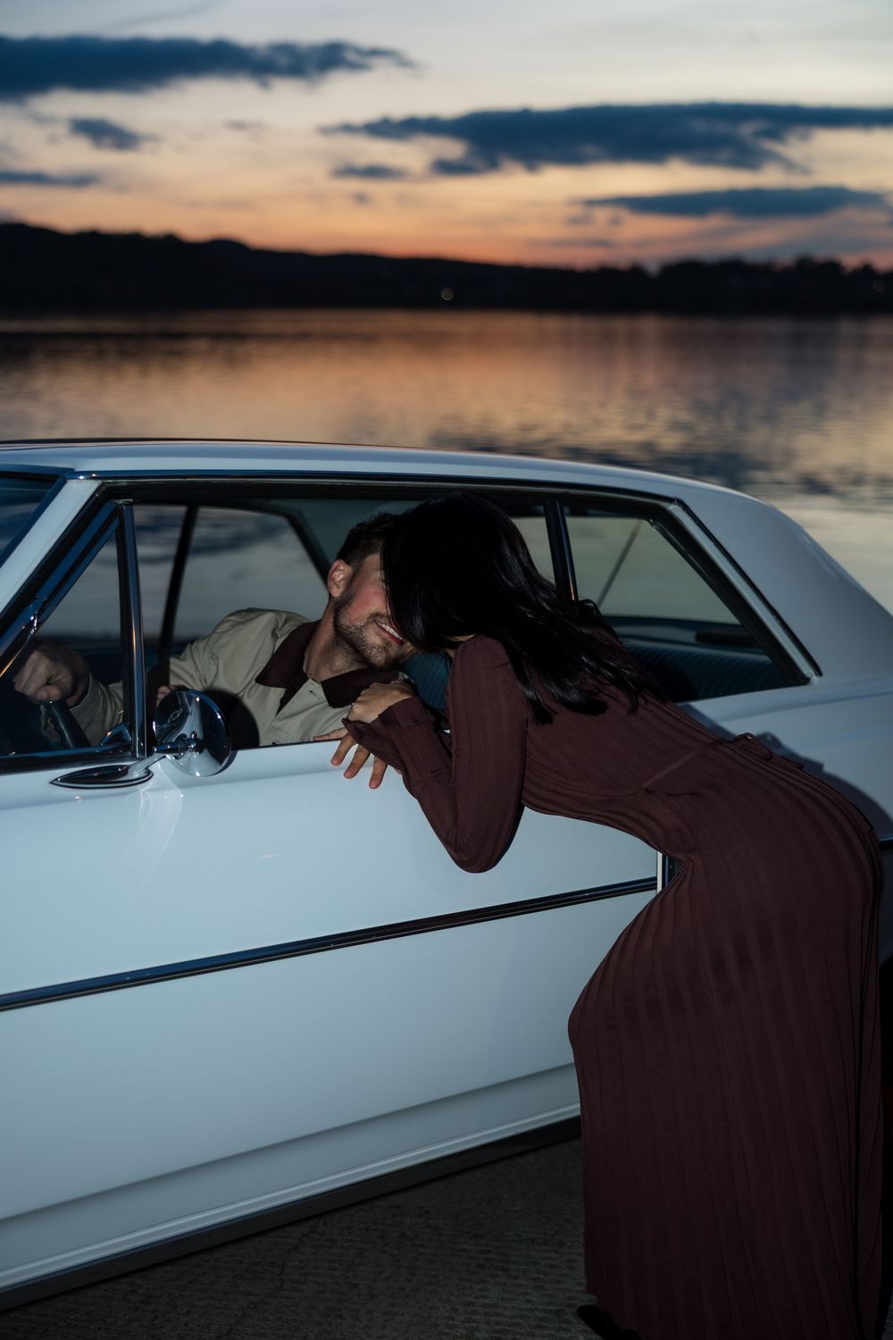 Riverside engagement