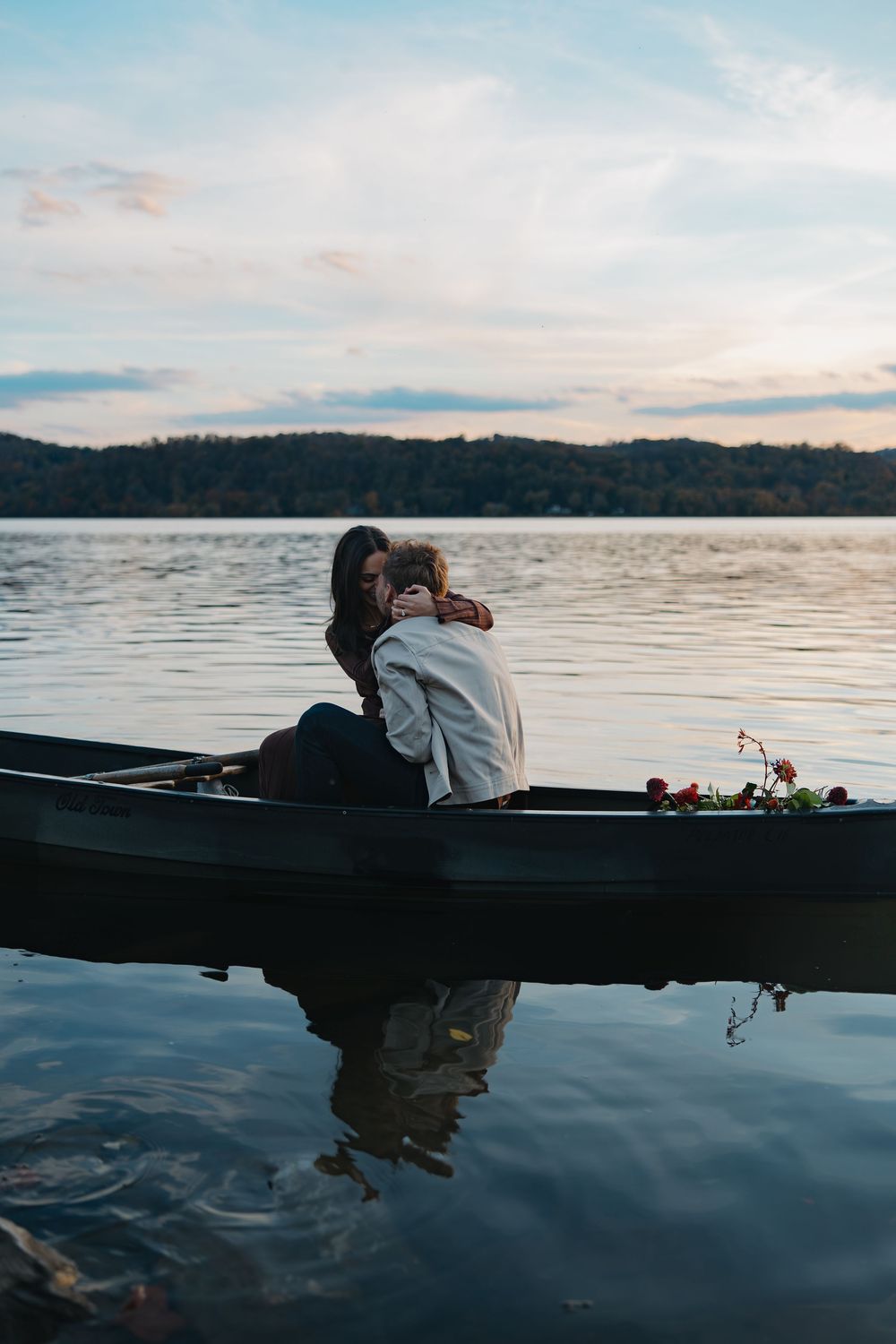 Riverside engagement