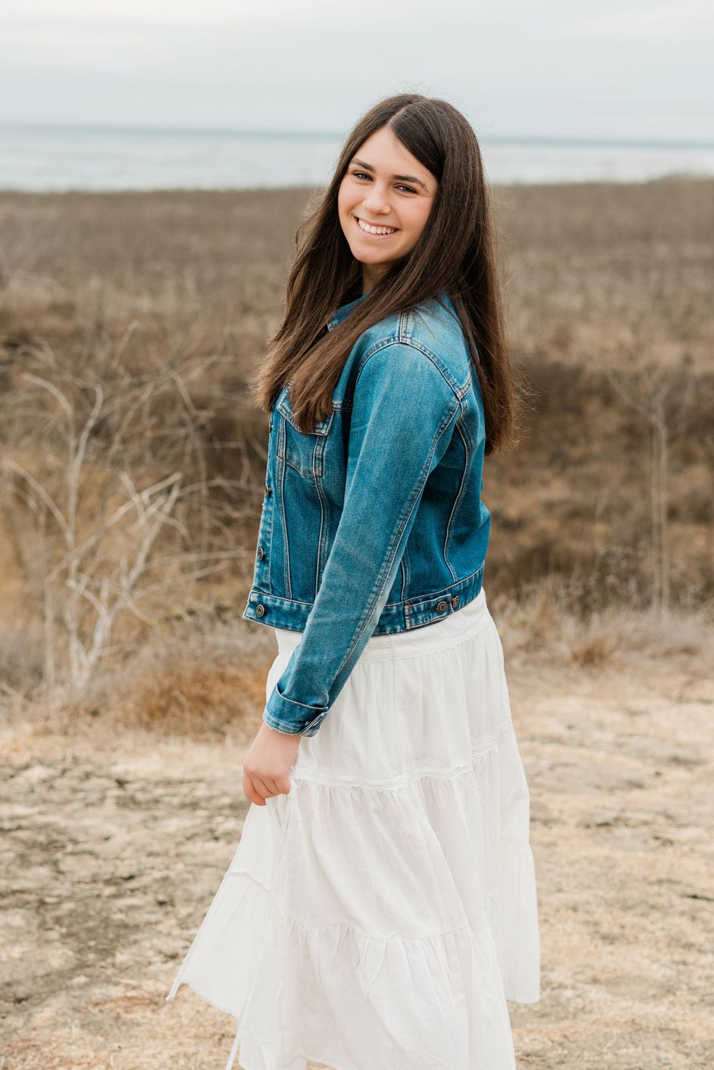 Senior portrait | Cayucos photography | Felisha Connolly Photography | natural outdoor senior session | SLO County senior photographer