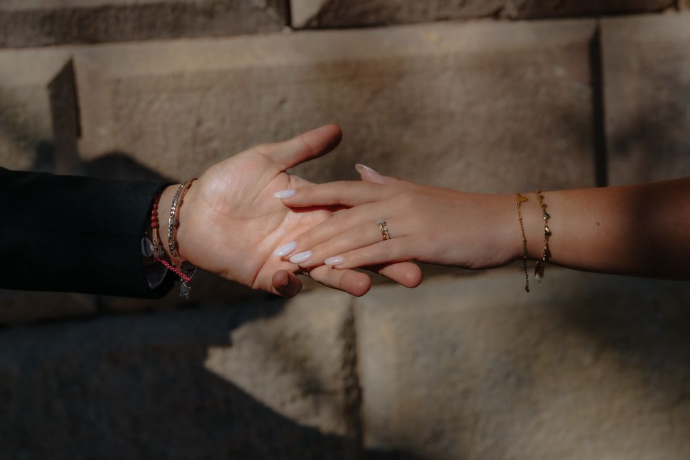 Post wedding embrace near Cascada Monumental BarcelonaLoversPH