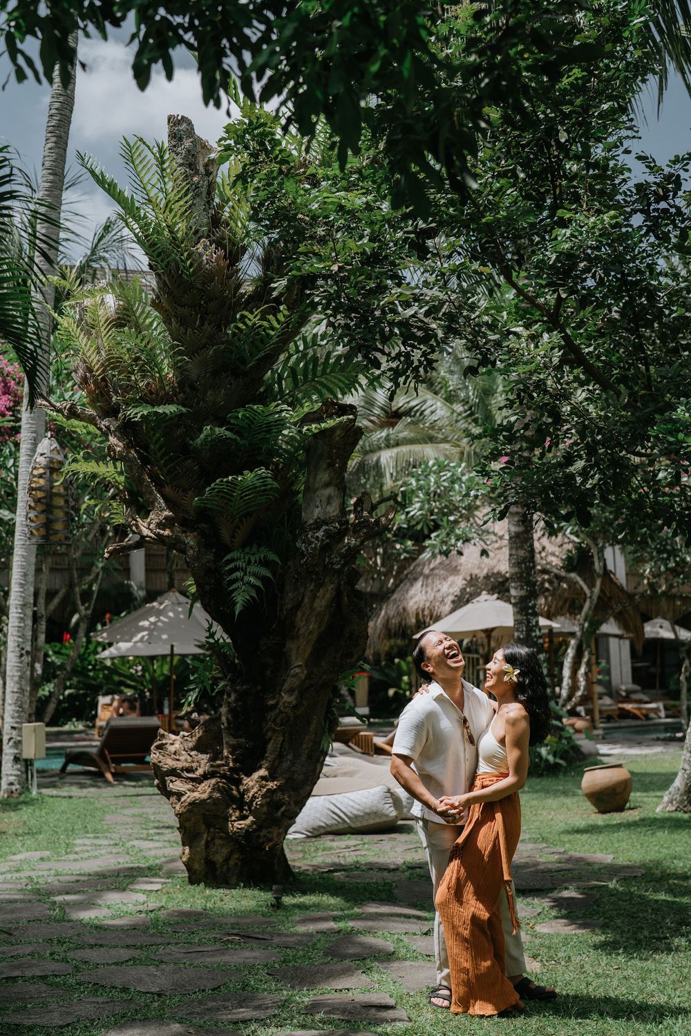 Bali couple photoshoot with ricefield