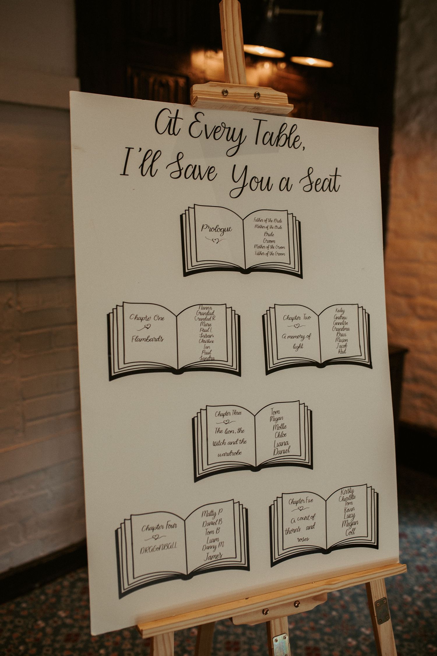 Literary Theme at Holdsworth House Historic Wedding Venue