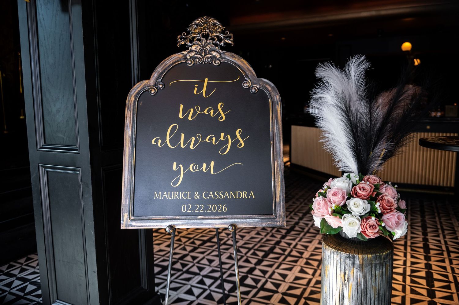 The greeting at the Floridian in St. Petersburg, Florida.
