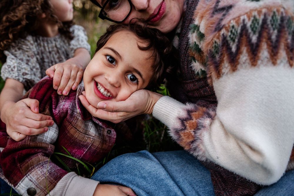 Memphis Family Portrait of Natassia Lopez in Collierville, Tennessee during golden hour.