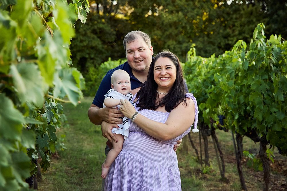 Family in Tuscany