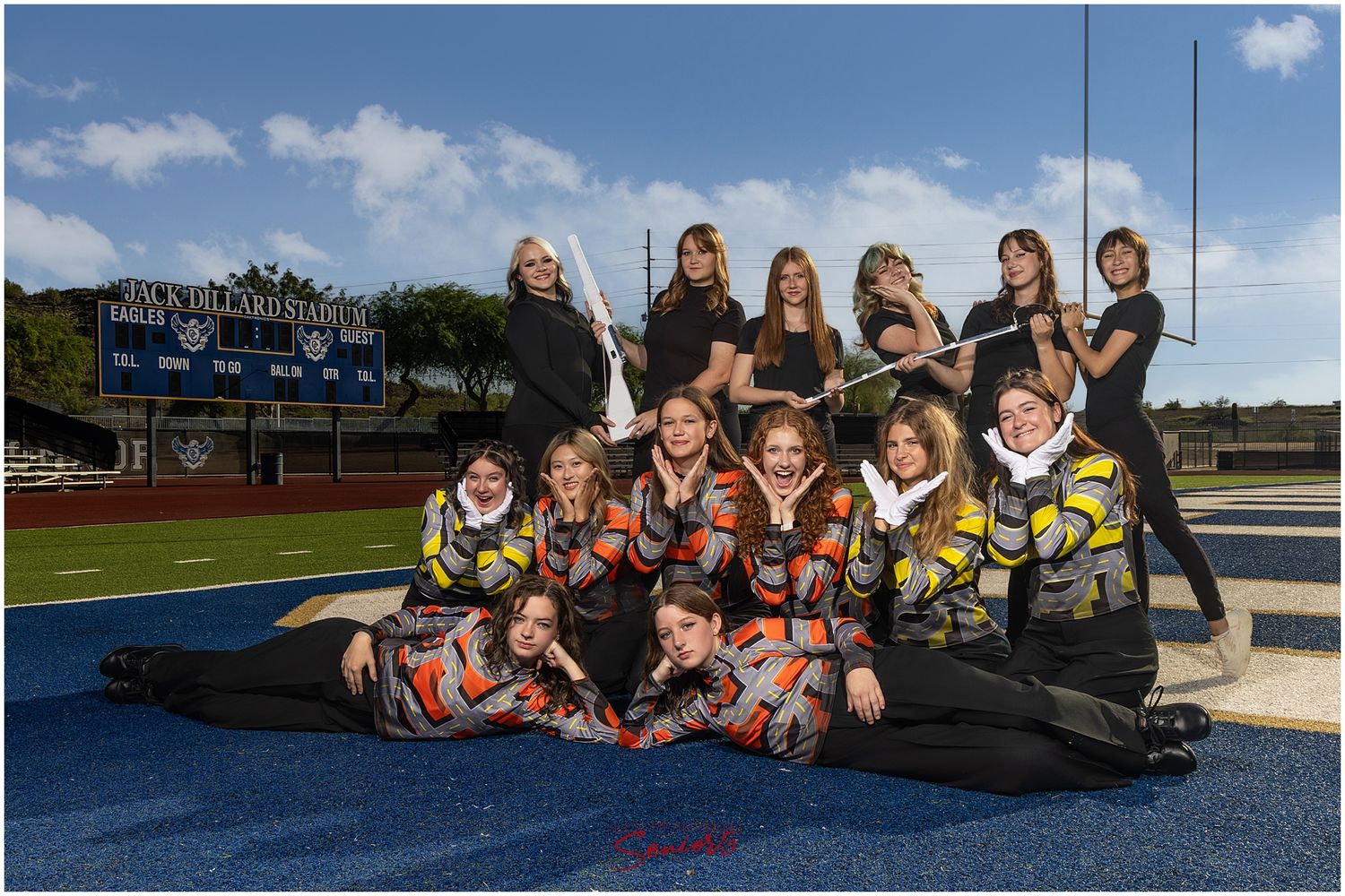 Marching Band Banners top 10 best Pictures Phoenix AZ Anjeanette Photography seniors AZMBA ABODA halftime performance photos