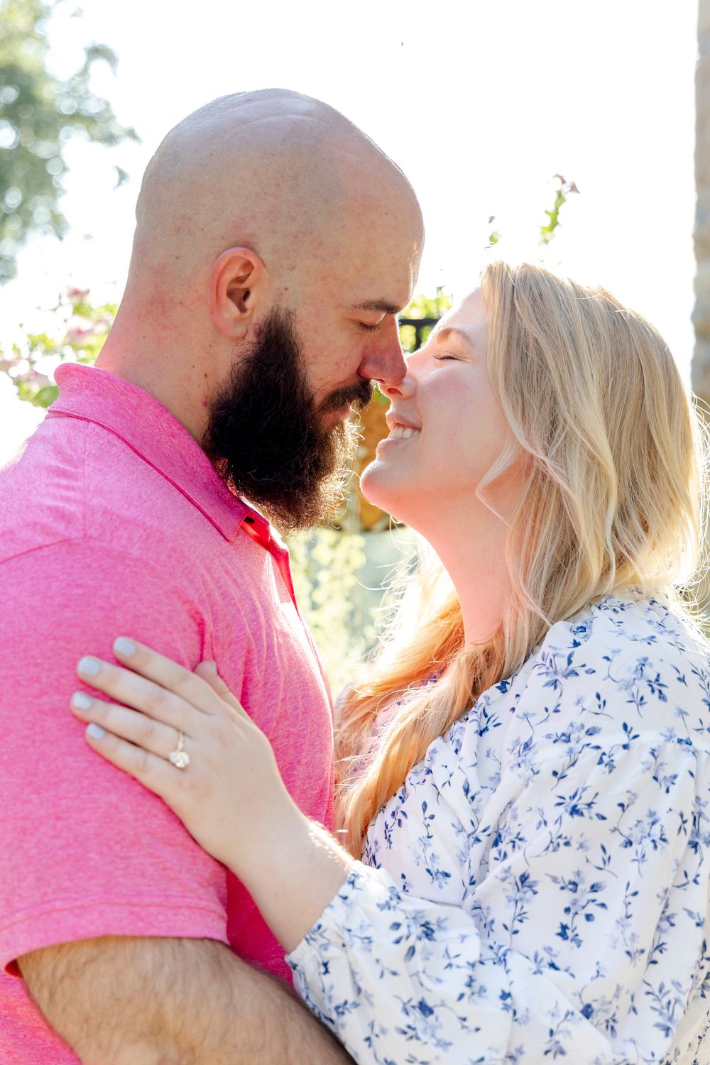 Natural and candid engagement portraits in Austin Texas