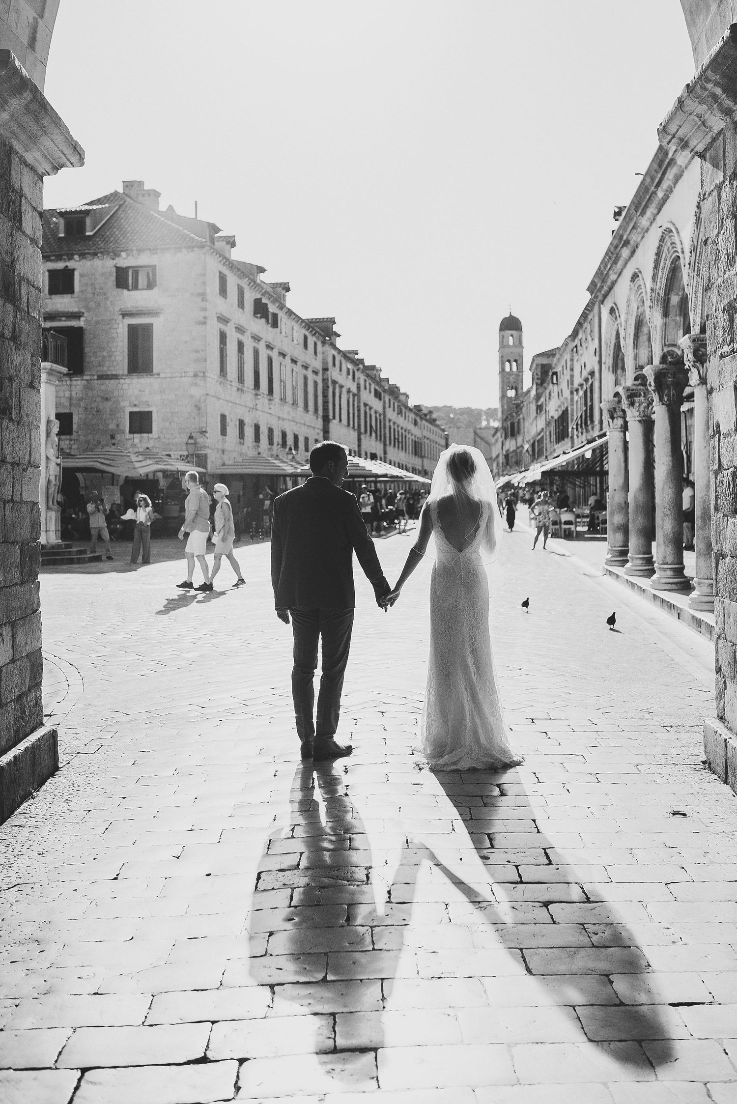 Mladenci u Dubrovniku