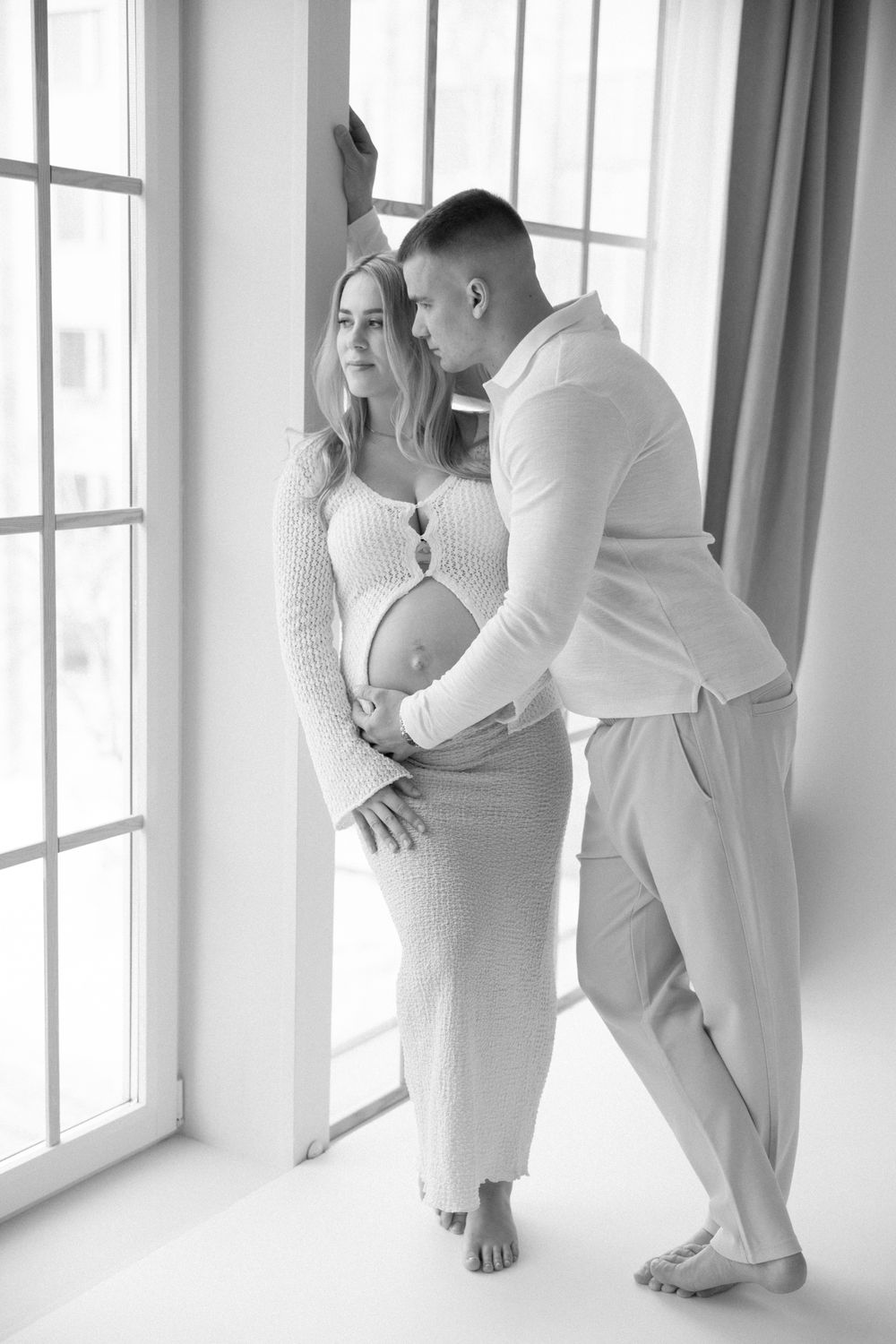 beebiootuse fotosessioon stuudios — Helen Kattai Photography Tallinn