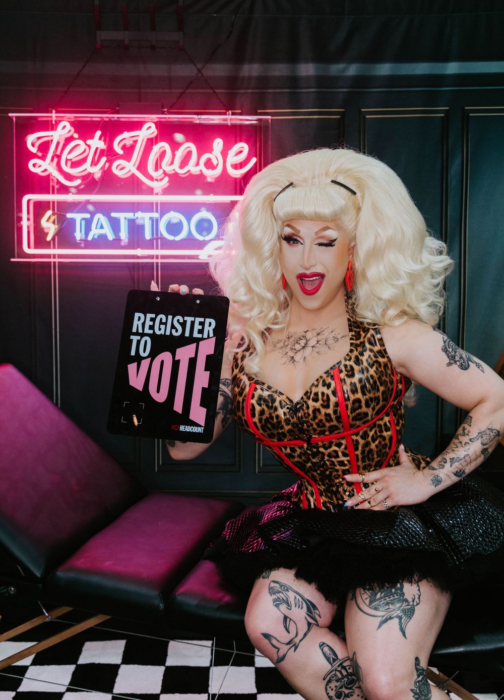 Drag queen Loosey LaDuca