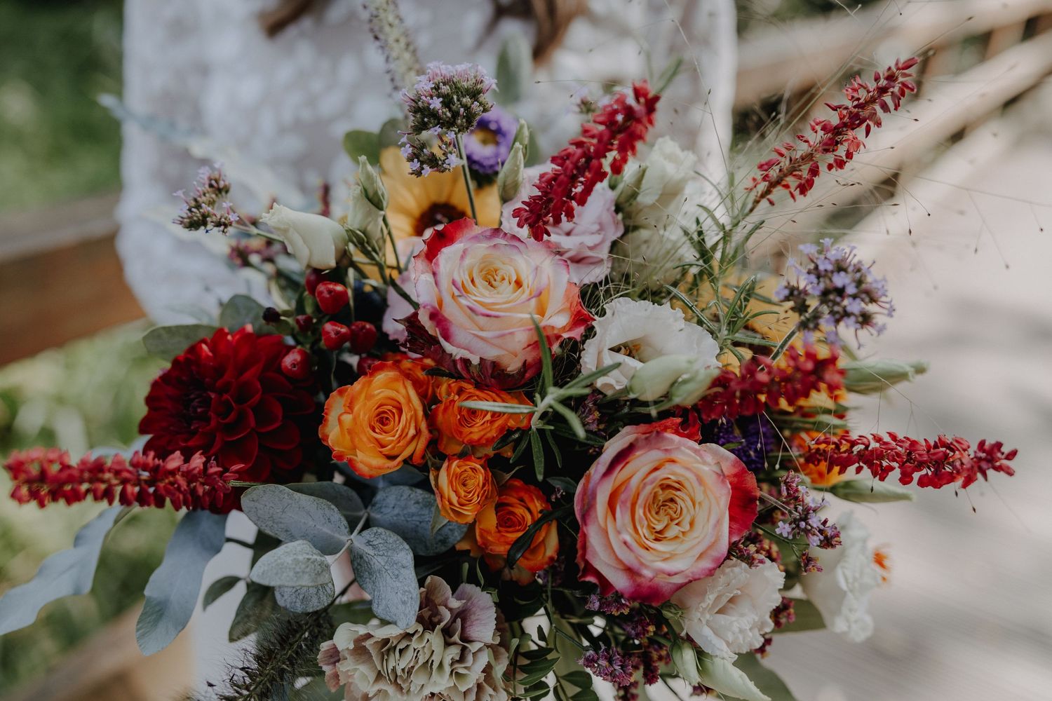 Hochzeitsfotografie, Blumensträuße,