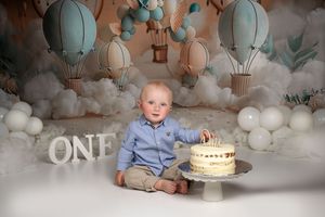 Boys cake smash birthday