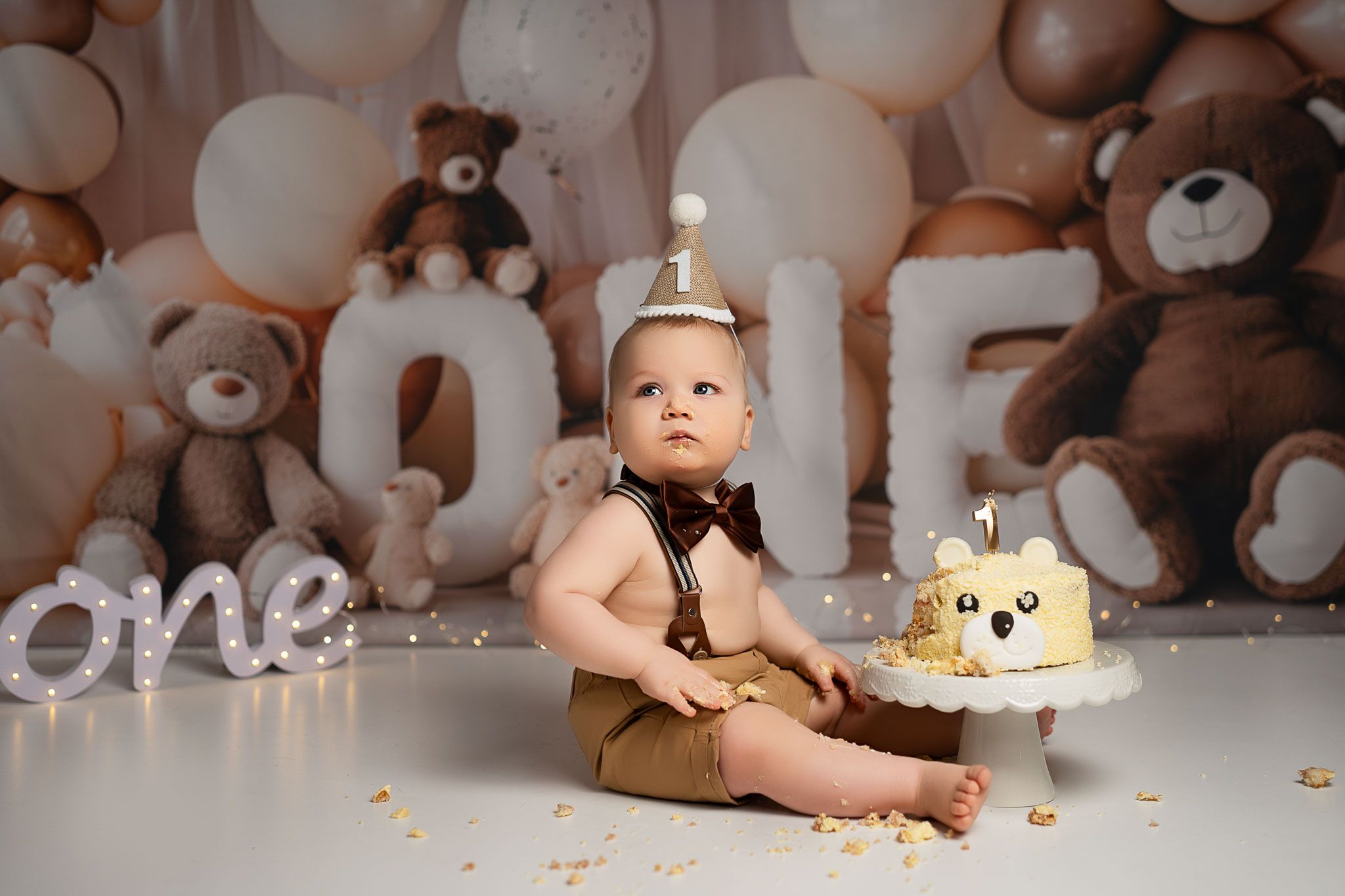 first Birthday teddy