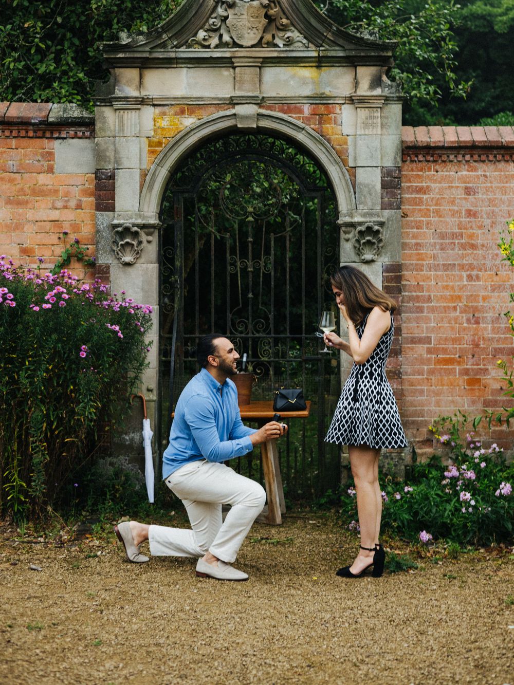 Hampton Manor engagement photographer