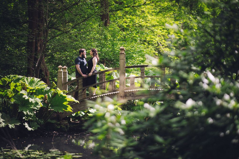 Winterbourne House engagement photography