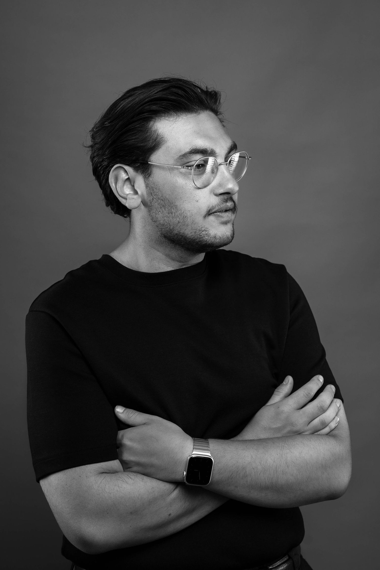 Professional headshot photography session in Portsmouth, Hampshire.