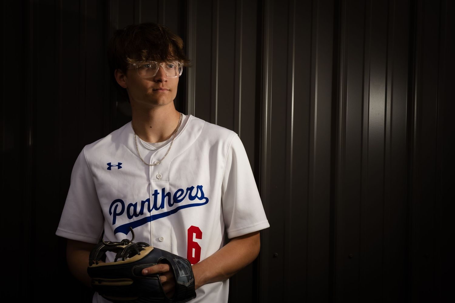 Senior Session with a baseball