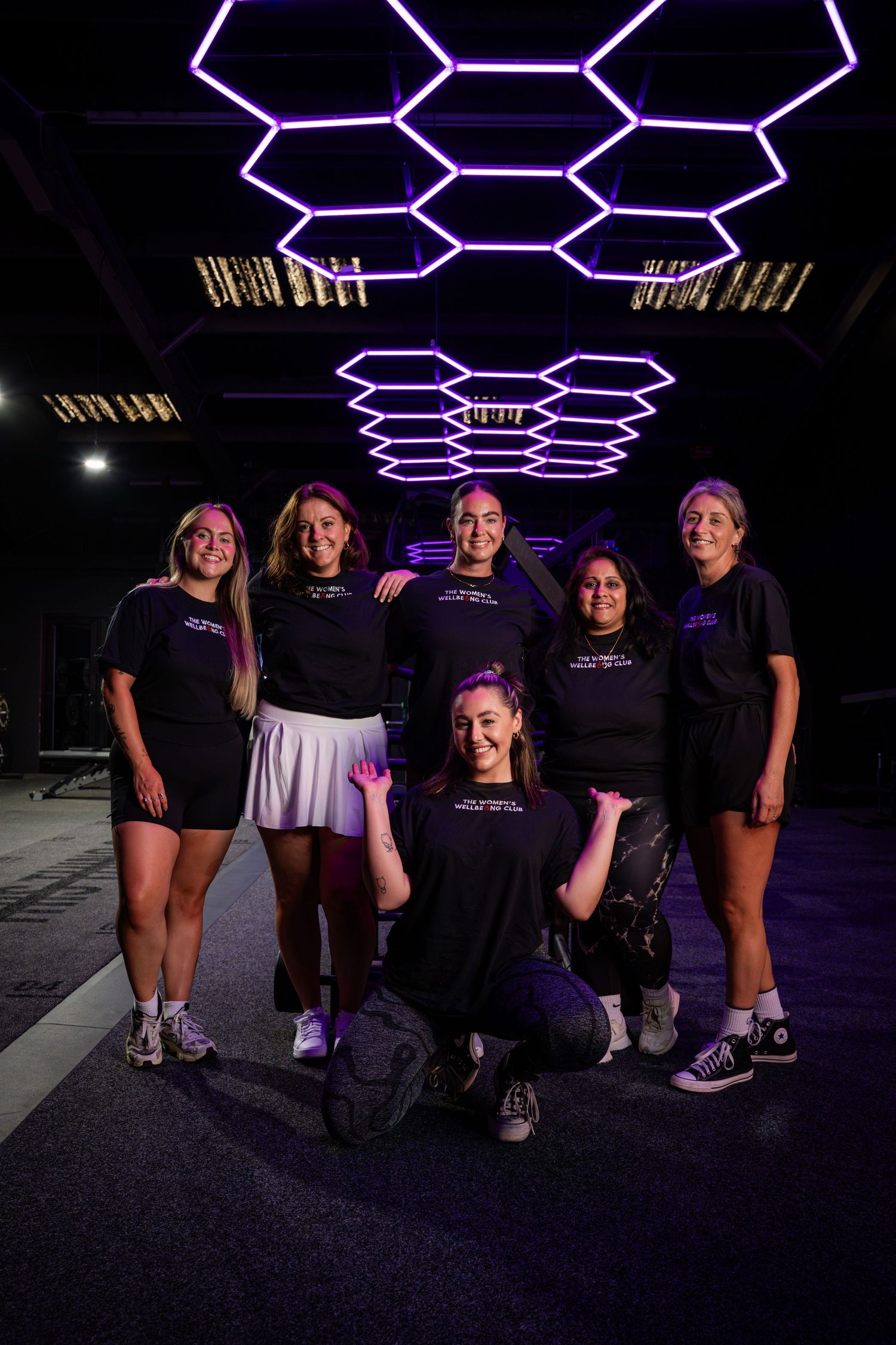 team gym photoshoot