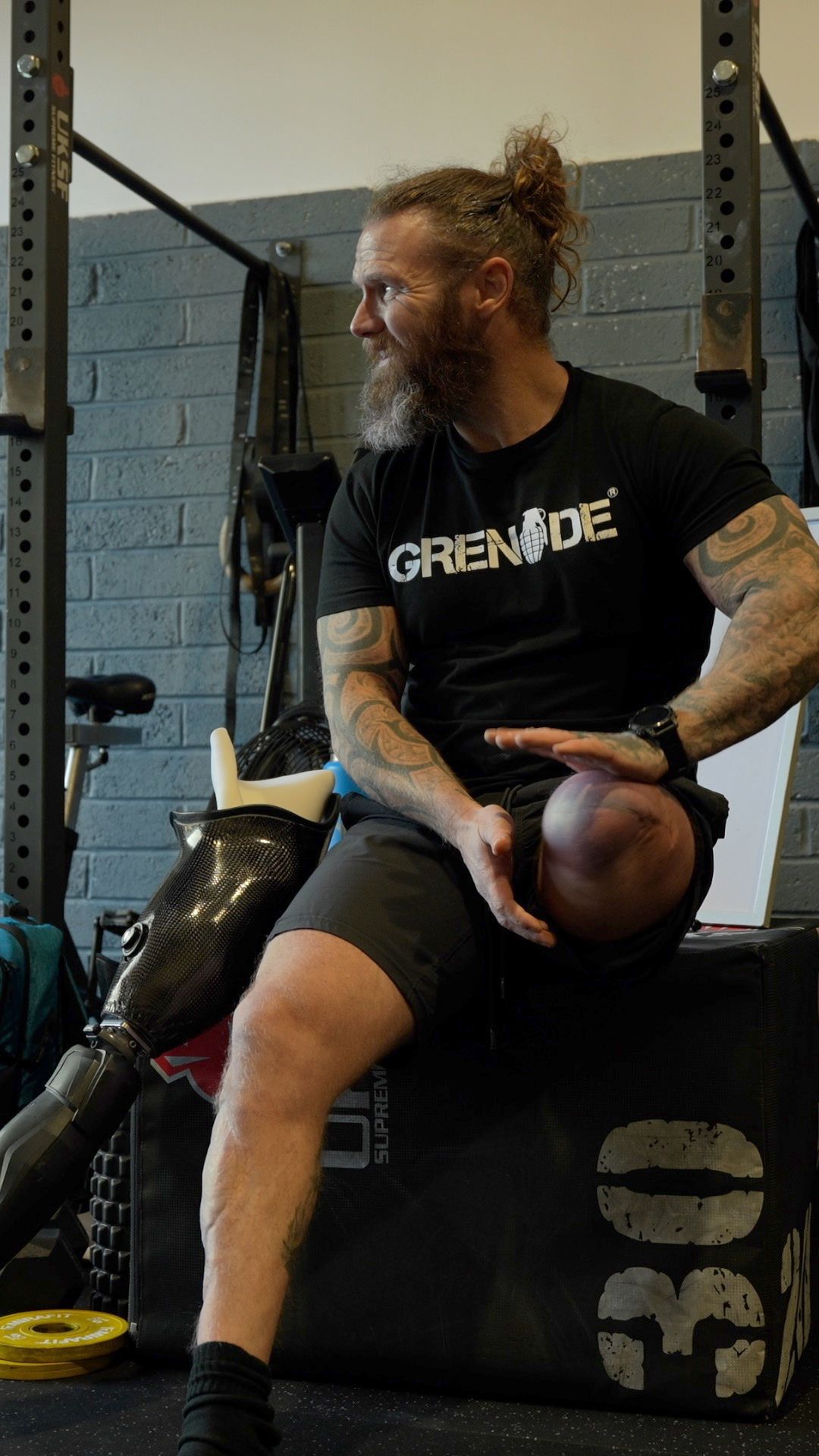 athlete brand shoot