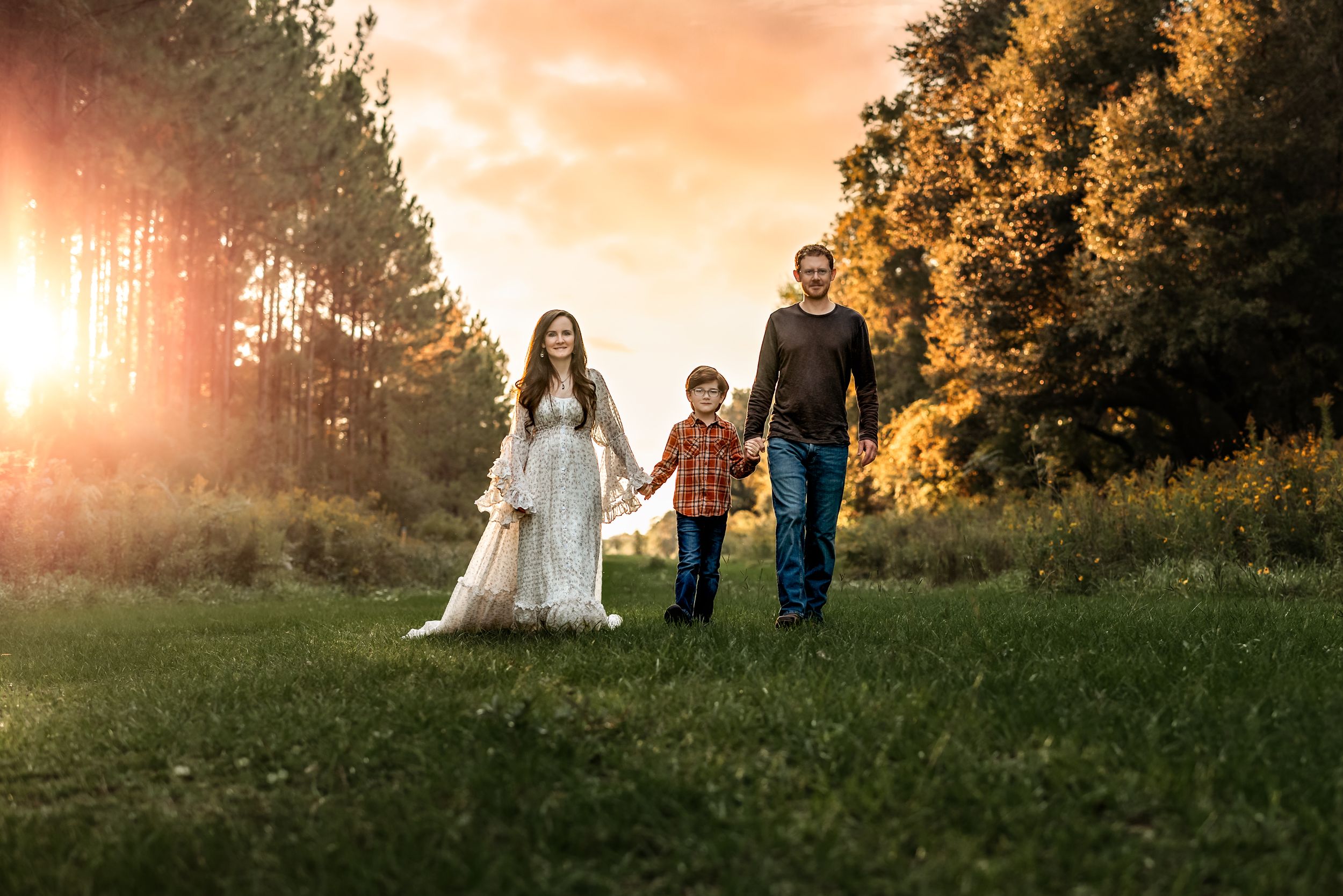 Golden Hour Family Session
