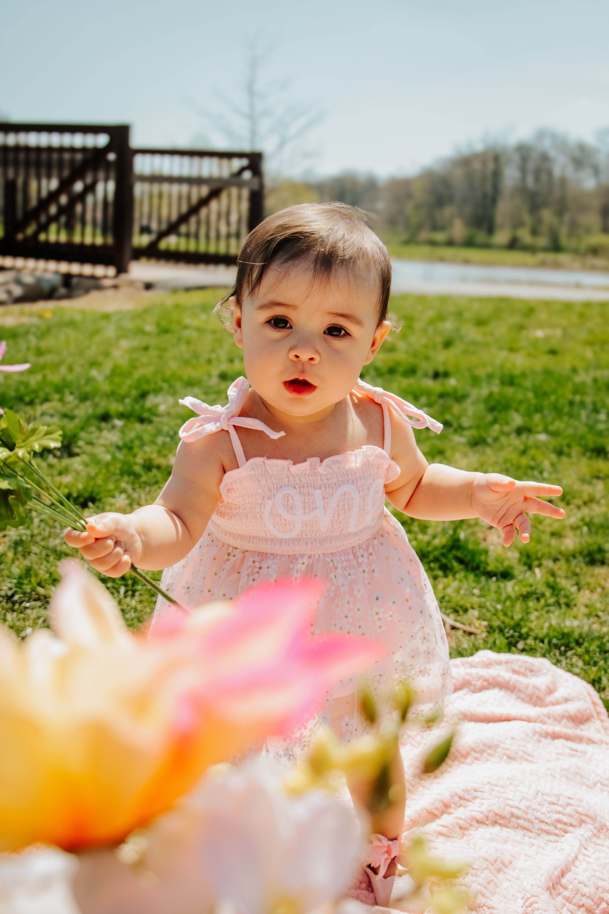 First birthday floral
