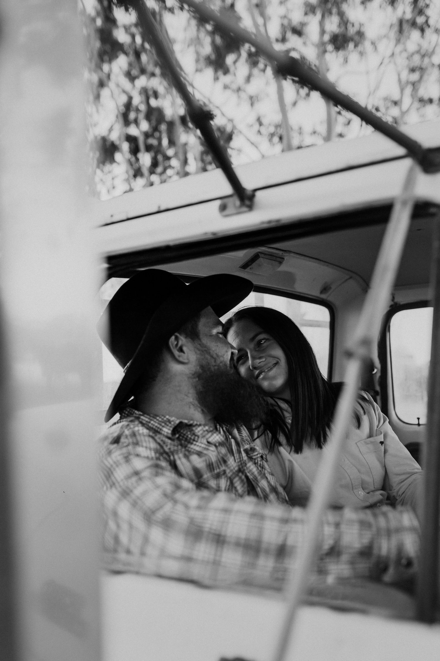 Country Couple Australia Ford Truck