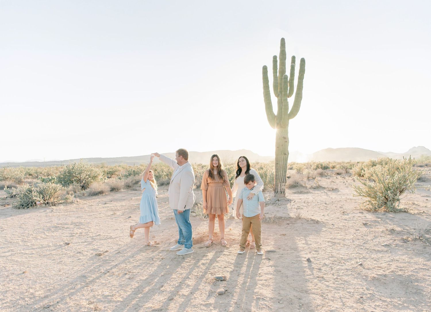 Phoenix Family photography Peoria desert mini session