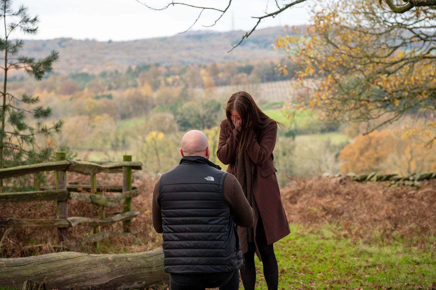 Surprise proposal photography Leicester