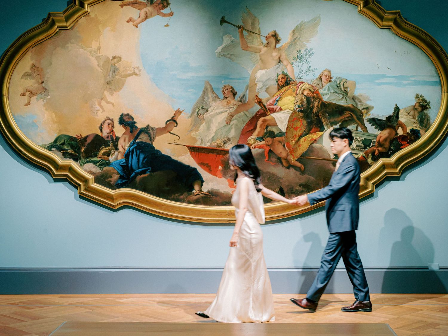 Early morning NYC Engagement Session the Met Timeless Romantic Fine Art New York Wedding Photographer Jeanie Jang Photo