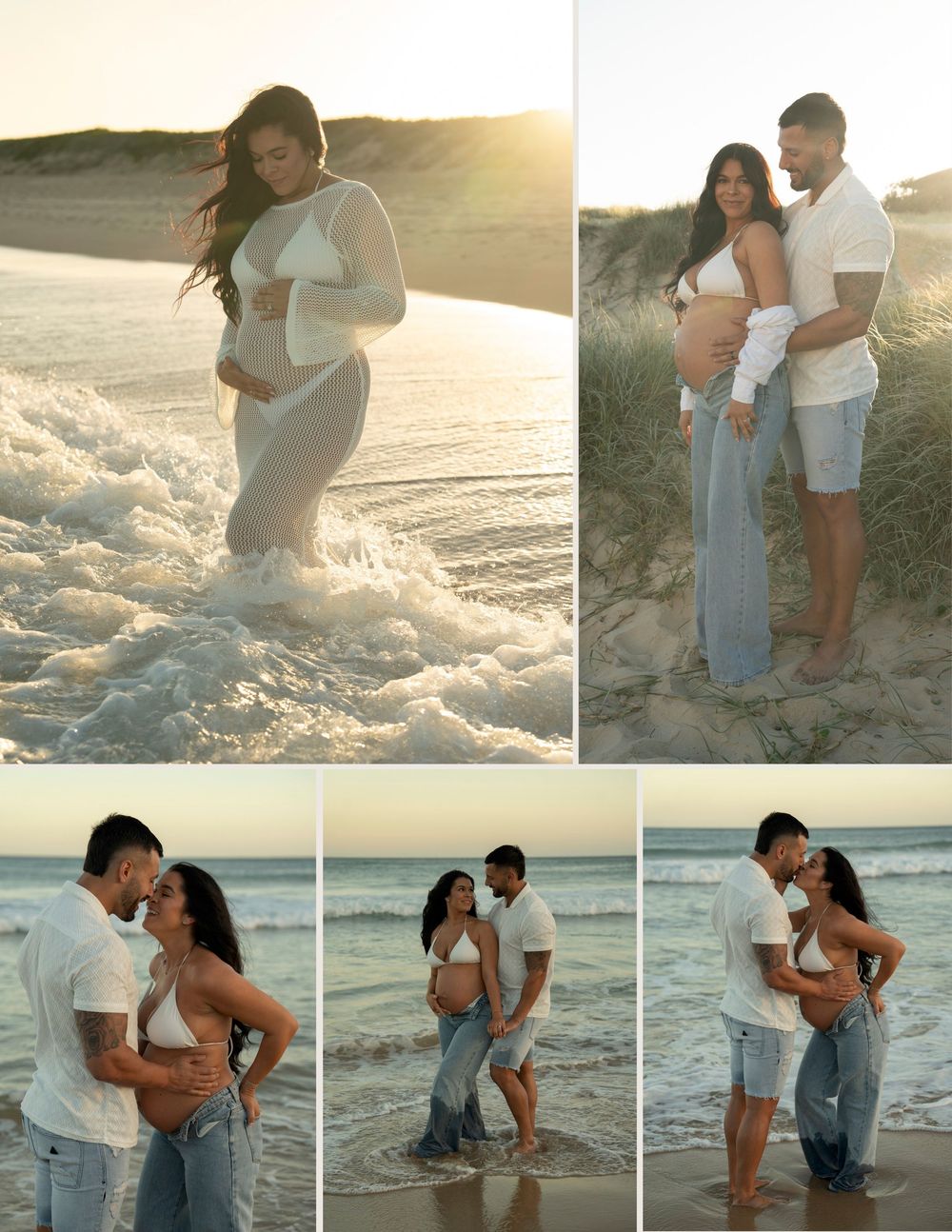 Editorial feature highlighting Dejana Cubrilovic's award-winning maternity photography.