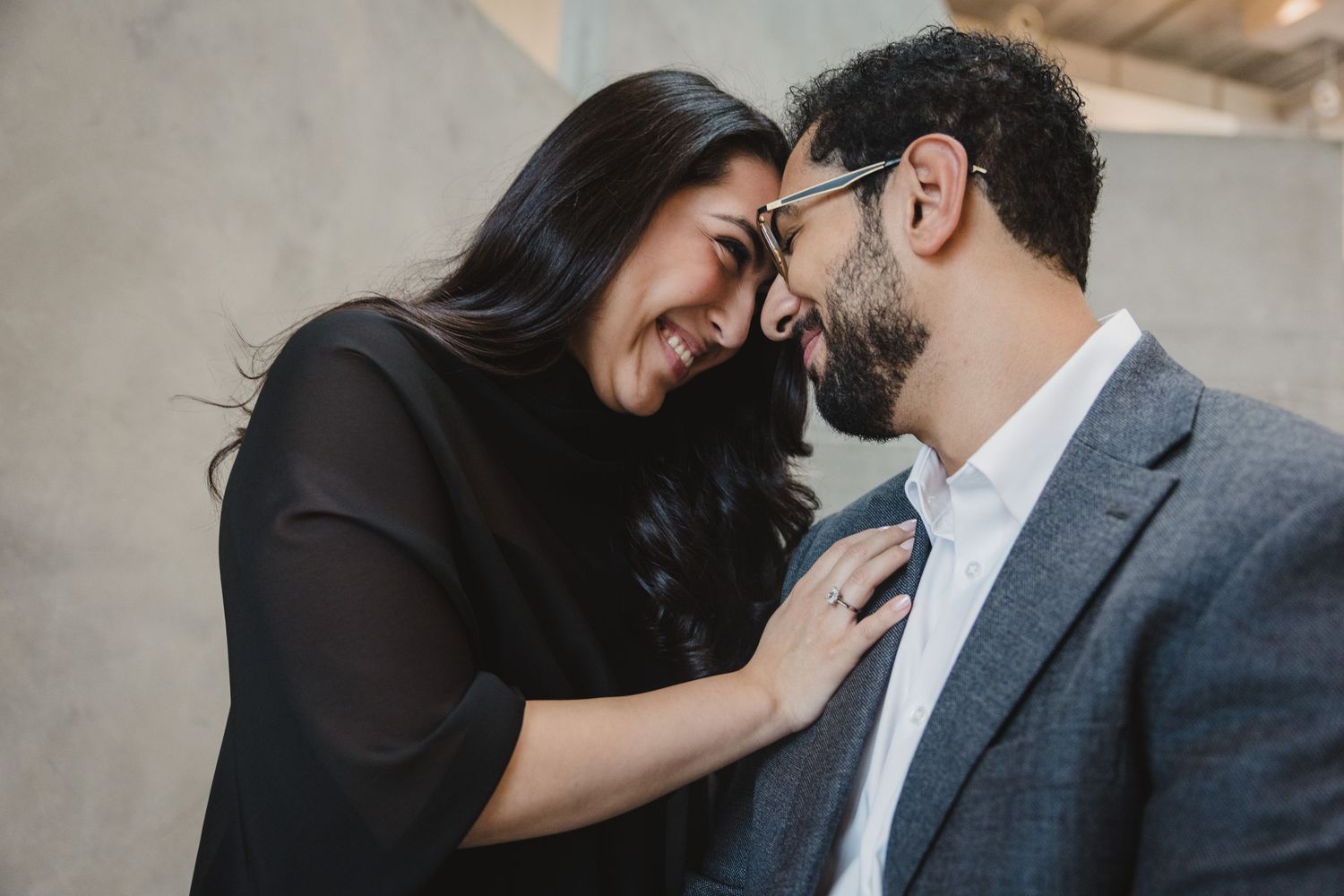 MFA Houston proposal and engagement photography at the Museum of Fine Arts, Houston