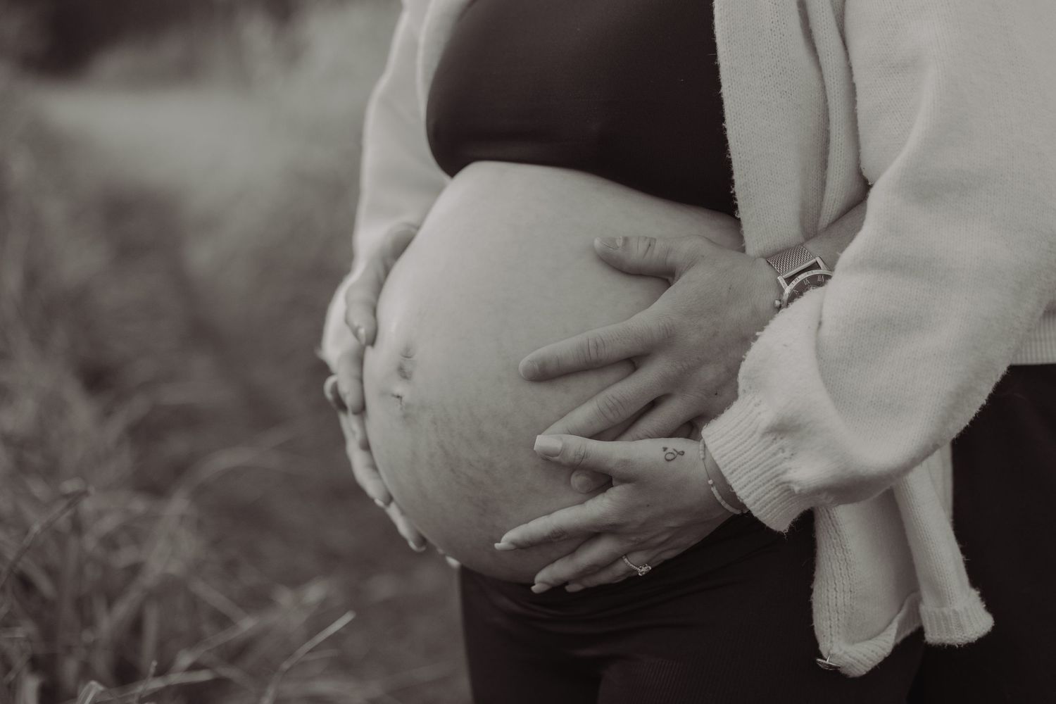 Babybauch Foto-Shooting