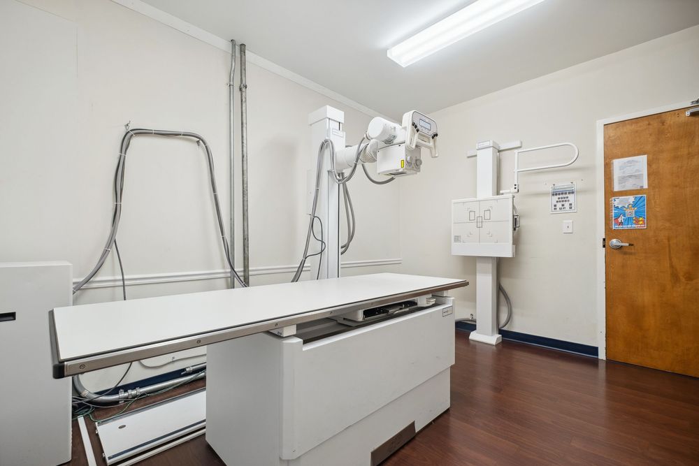 An interior photo of an X-ray room for a medical practice in North Central Florida.