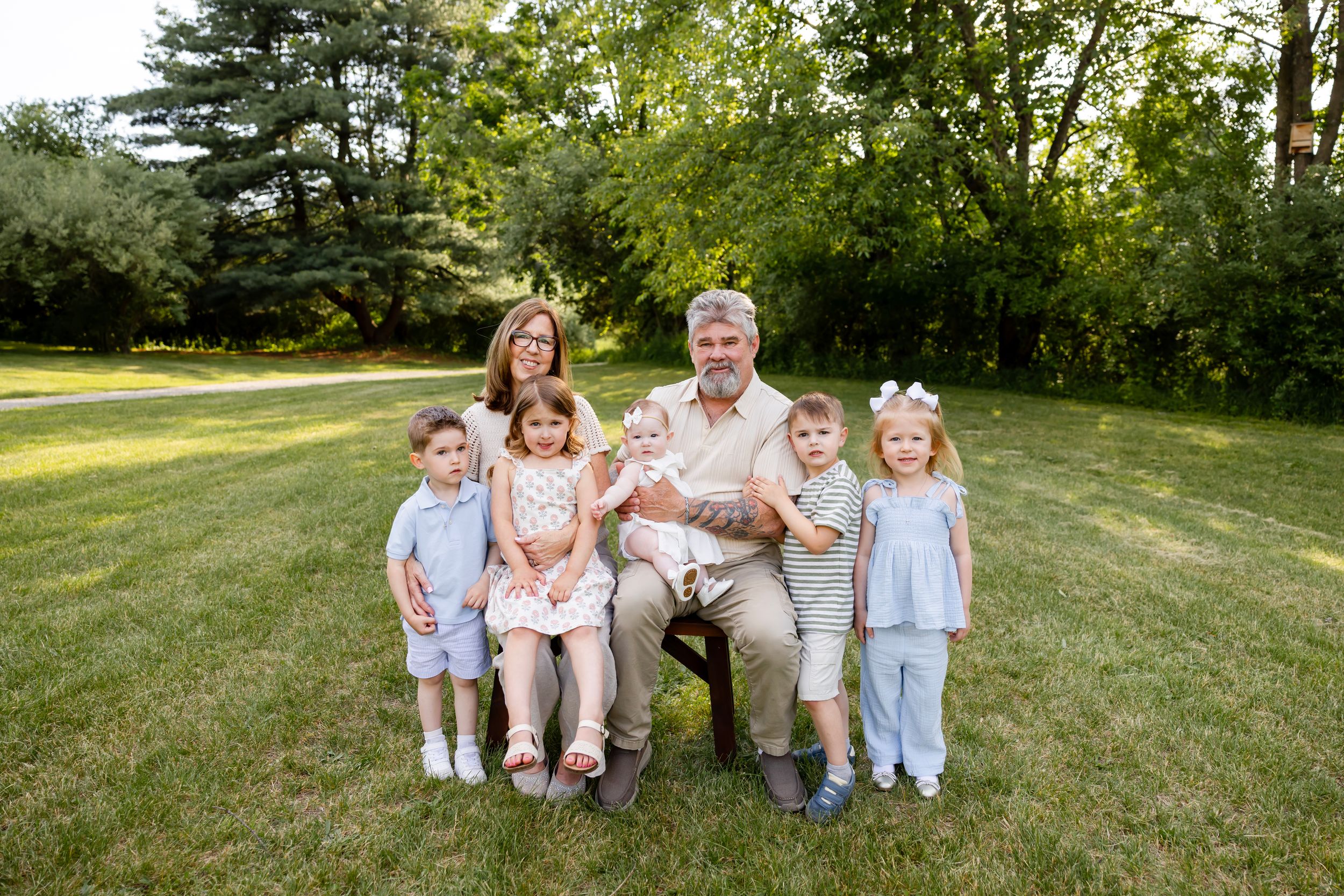 Beautiful multi-generational family photography session in Newton, NJ preserving memories for generations.