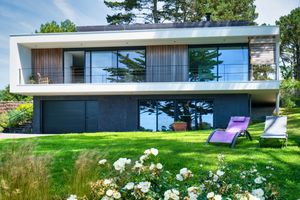 Projet d'architecture : vue extérieure, façade
