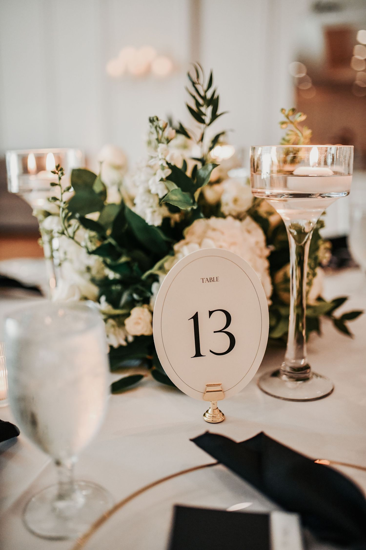 Wedding stationery and place setting at Hall on Dragon reception