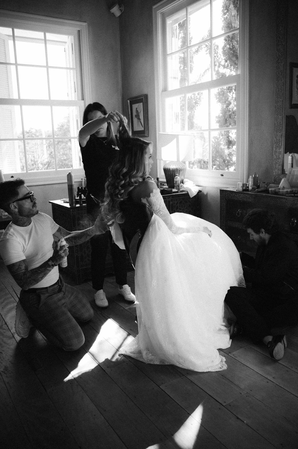 Making of da noiva na Maison Terroir